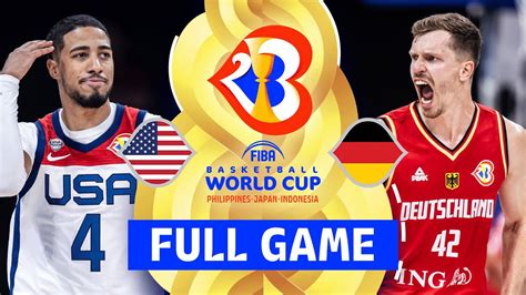 fiba 2023|USA vs Germany .